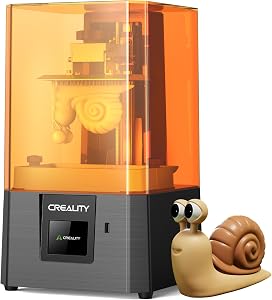 Creality Resin 3D Printer for Kids and Beginners, HALOT R6 Fully Assembled, Upgraded Light