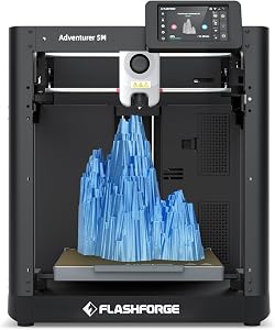 FLASHFORGE 3D Printer AD5M, CoreXY 600mm/s High-Speed Printer with 1-Click Auto Leveling,