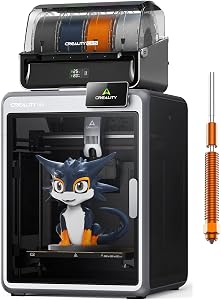 Creality K2 Combo (A) 3D Printer, Multicolor Printing with CFS, 600mm/s Printing Speed, 95