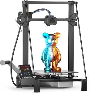 Longer LK5 Pro 3 3D Printer 11.8x11.8x15.7in Large Printing Size FDM 3D Printer Fully Open