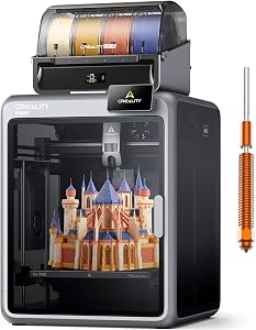 Creality K2 Pro Combo (A) 3D Printer, Multicolor Color Printing with CFS, 600mm/s High-Spe