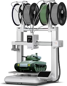 Anycubic Kobra X Multicolor 3D Printer, 2X Faster & Easy One-Click Printing, 600mm/s H