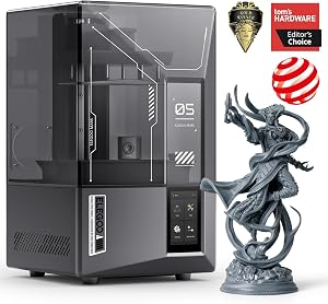 ELEGOO Mars 5 Ultra Resin 3D Printer with 7" 9K Mono LCD, 150mm/h High Speed Printing