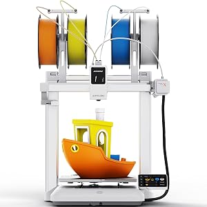 Anycubic Kobra X Multicolor 3D Printer, 2X Faster & Easy One-Click Printing, 600mm/s H
