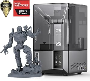 ELEGOO Mars 5 Ultra 9K MSLA Resin 3D Printer, Smart Mechanical Sensor, Fast Printing Up to