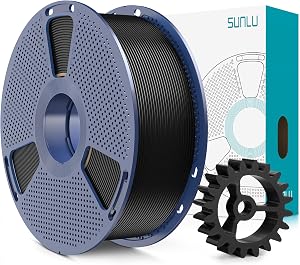 SUNLU PLA+2.0 3D Printer Filament, Upgrade PLA+ Filament 1.75mm, Tougher and Stronger, Nea