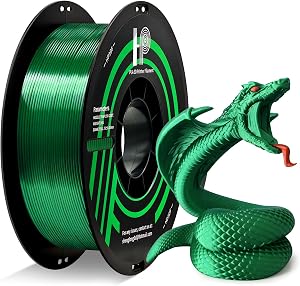 HP3DF PLA Filament, Silk PLA, 3D Printer Filament, PLA Filament 1.75mm Dimensional Accurac